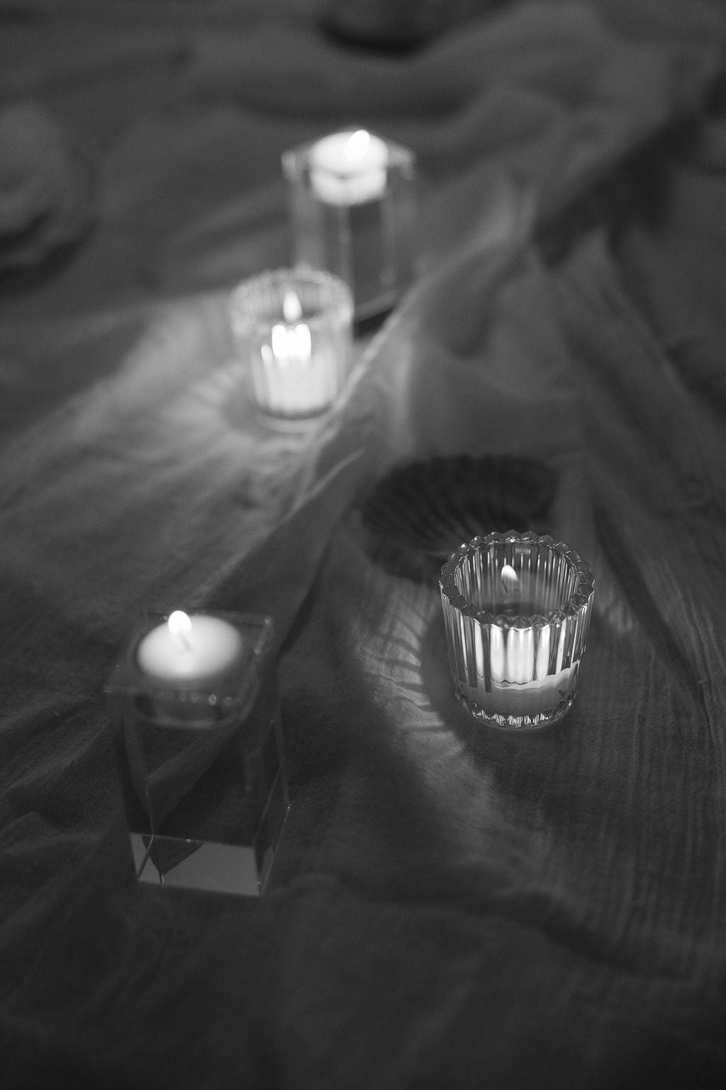 Classic Cubism Tealight candle holders