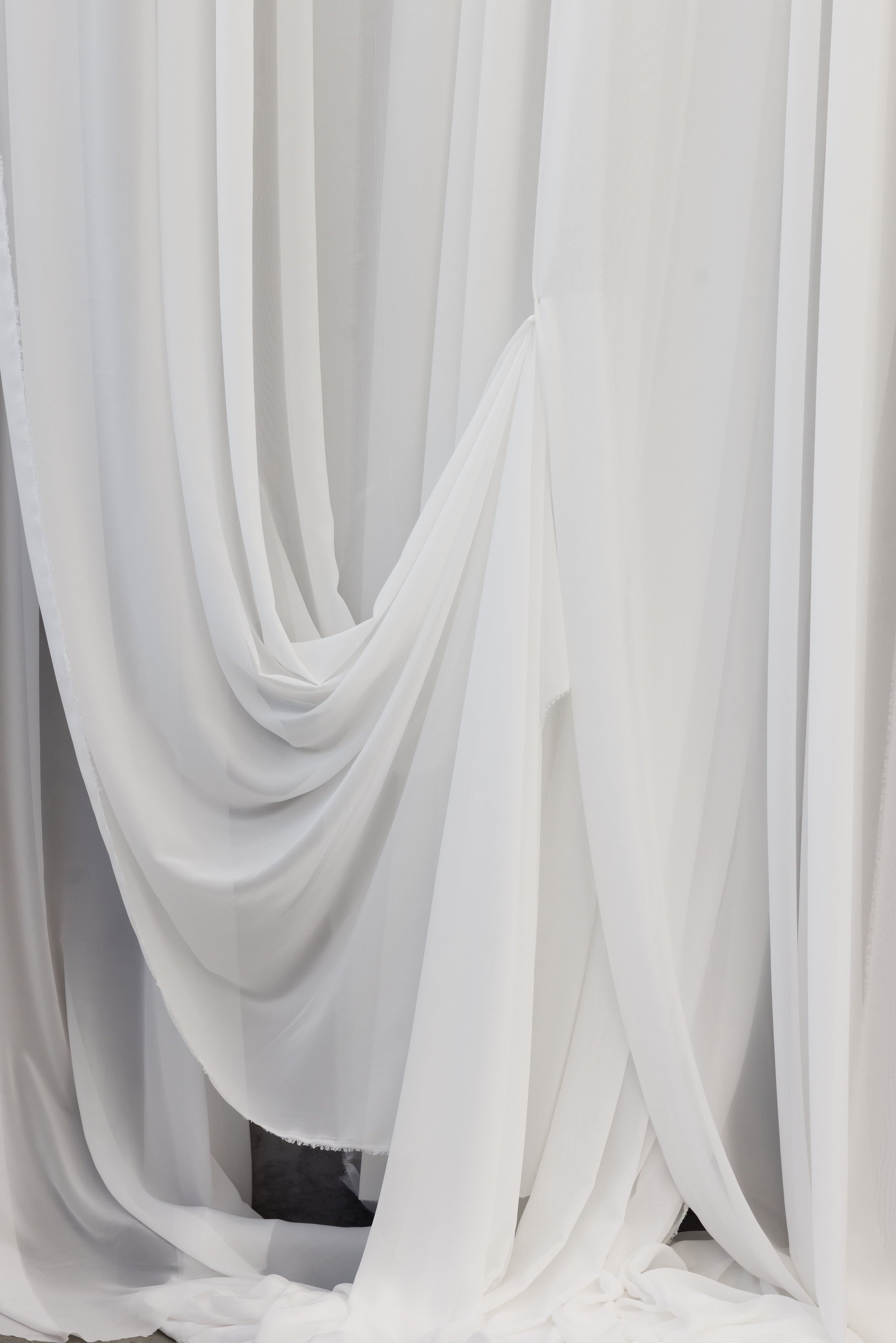 Ivory Chiffon Styling Fabric