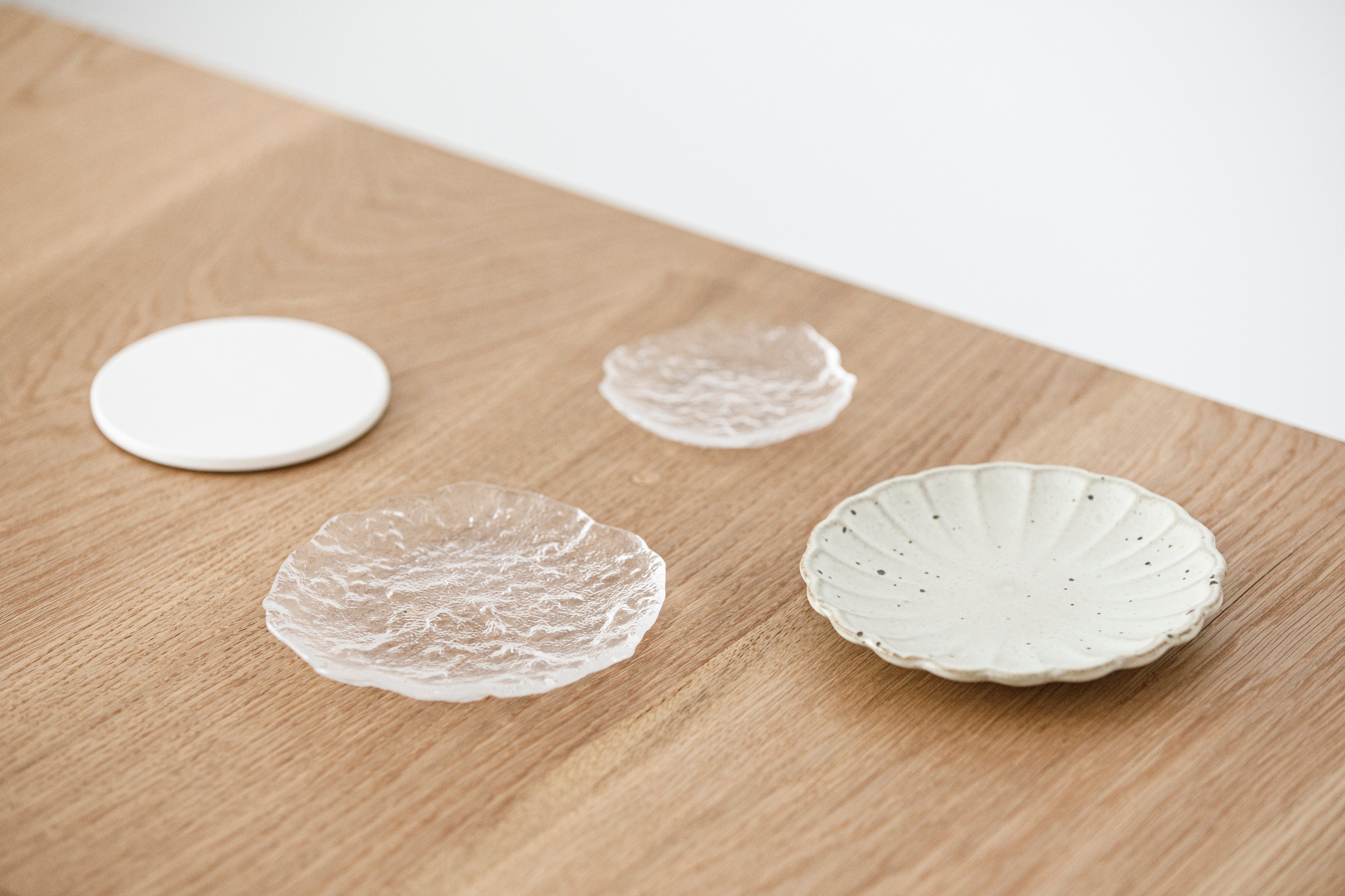 Hana Side Plate - White For Hire | For Love & Living Gold Coast Weddings & Events