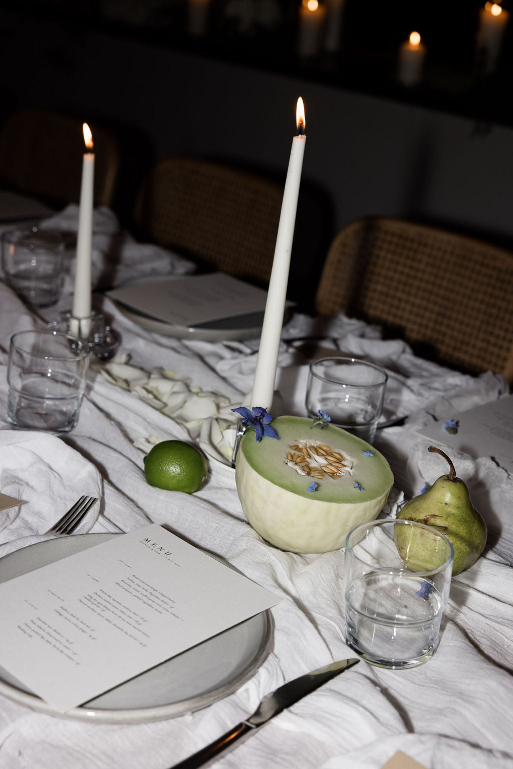 Classic Cube tapered candle holders