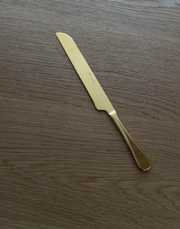 Gold Cake Knife
