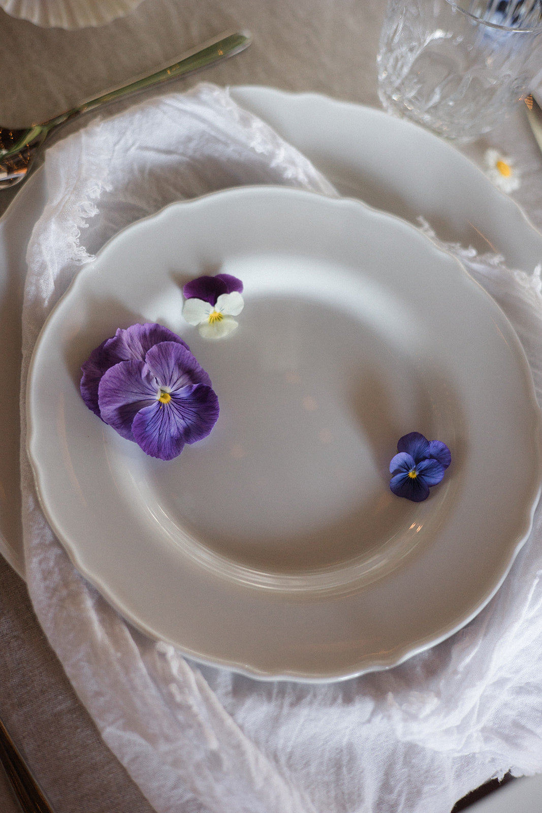 White Textured Cotton Napkins For Hire | Gold Coast Wedding & Events Hire