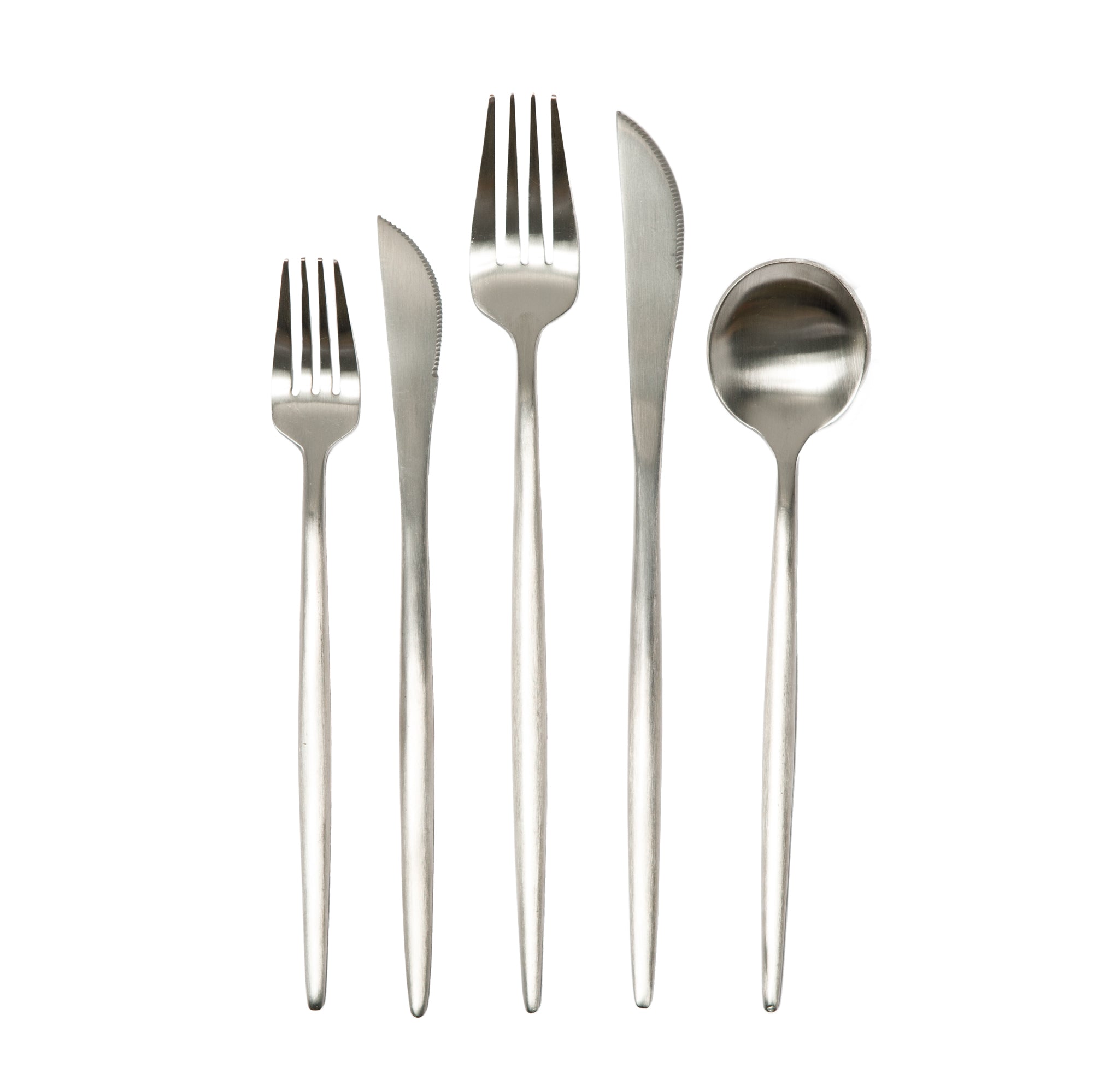 Silver cutlery for hire | For Love & Living Wedding & Event Hire