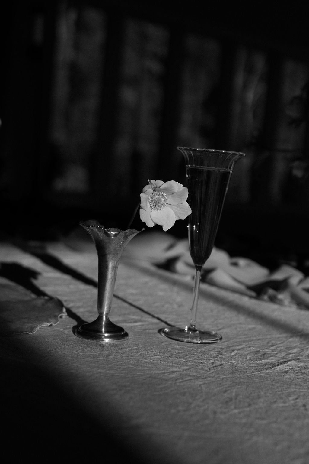 The Flower Champagne Flute