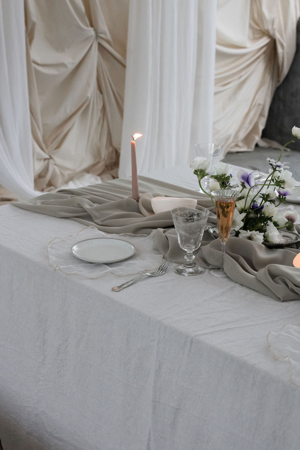 Sand Chiffon Draping