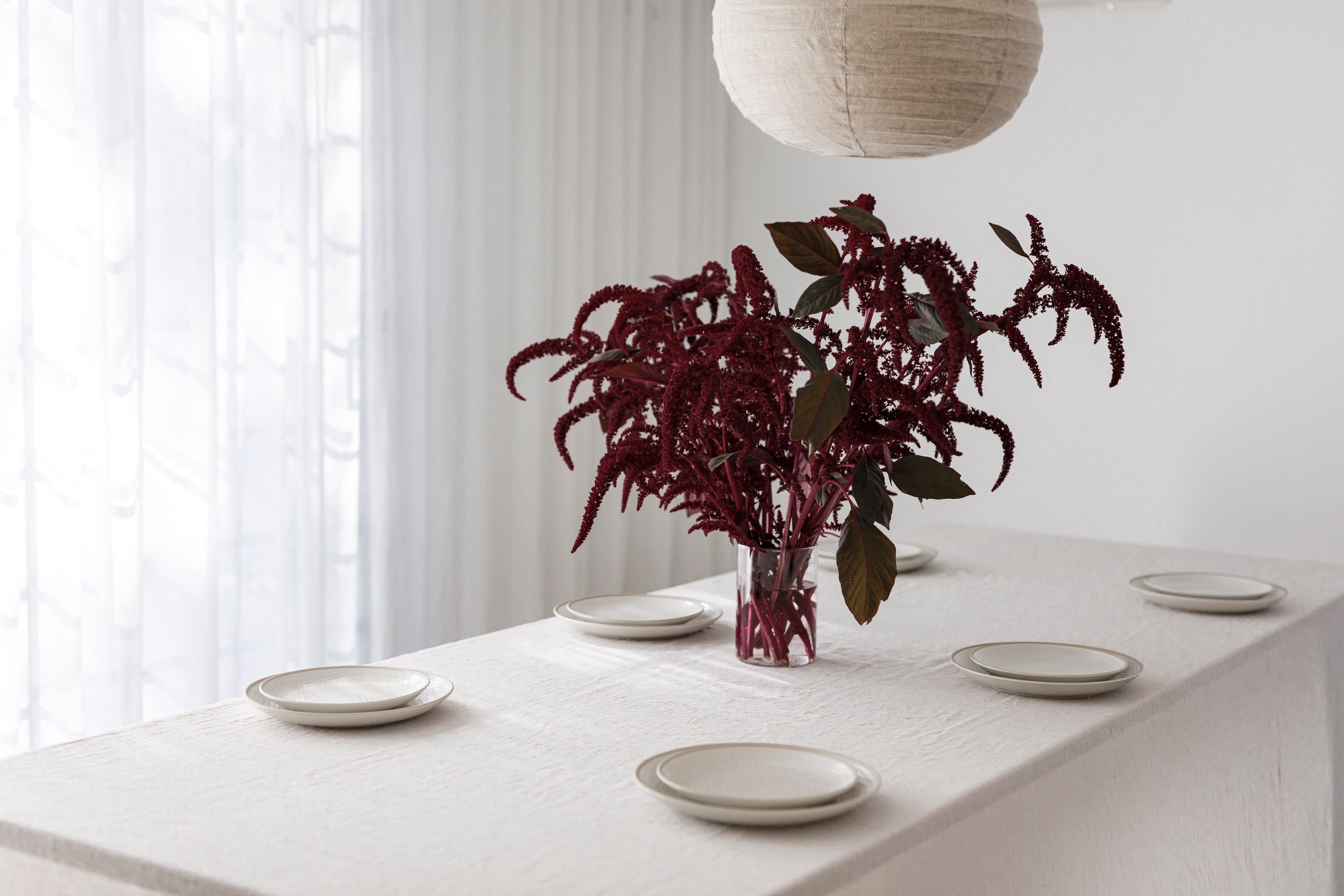 Ivory Textured Cotton Tablecloth - For Love & Living Australia