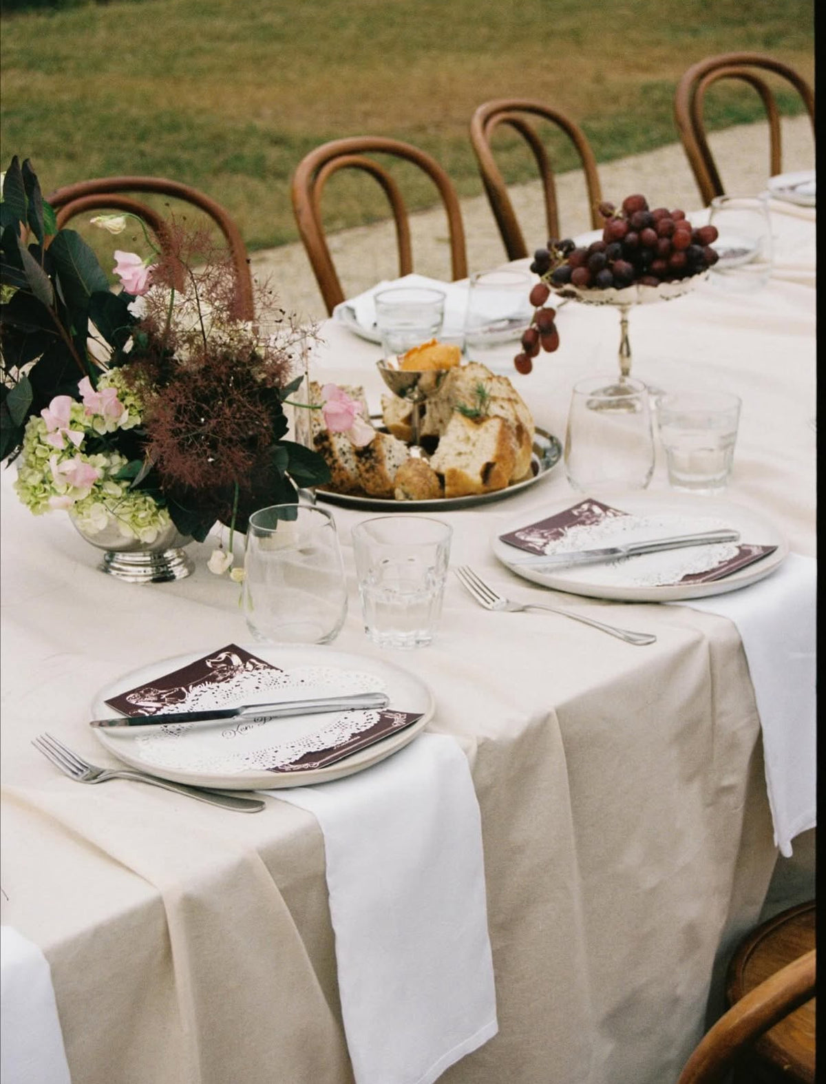 FLL Textured Beige Tablecloths | For Love & Living