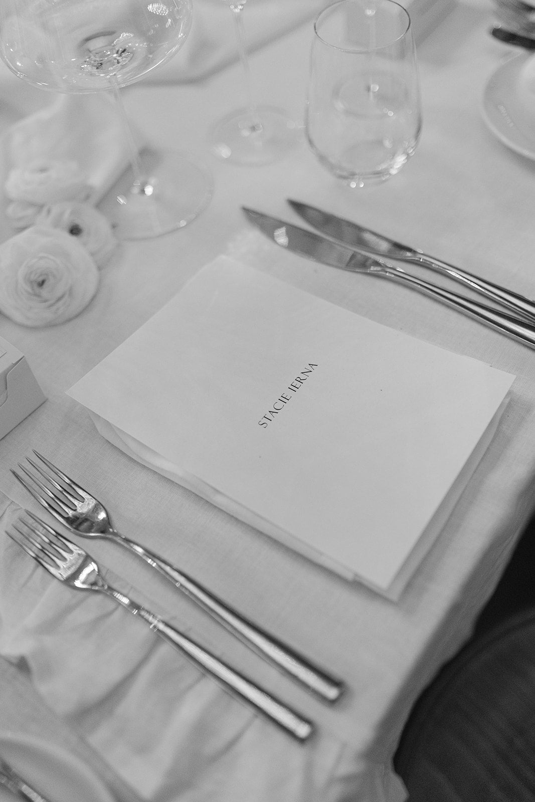 Ruffled French Linen Tablecloths - White