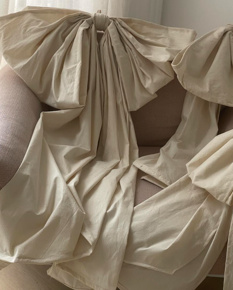 For Love & Living  Signature Fabric Bow