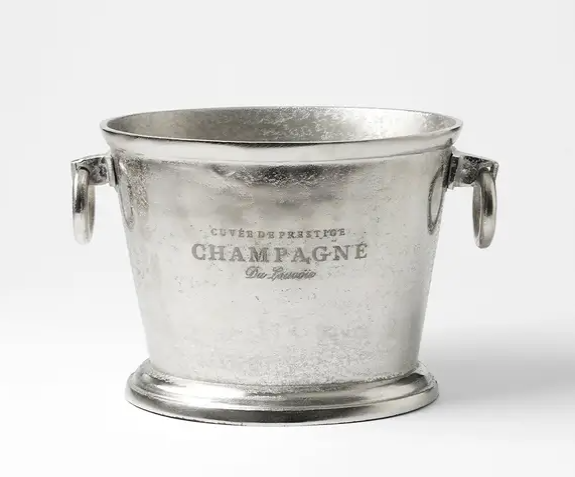 Oval Silver Champagne bucket