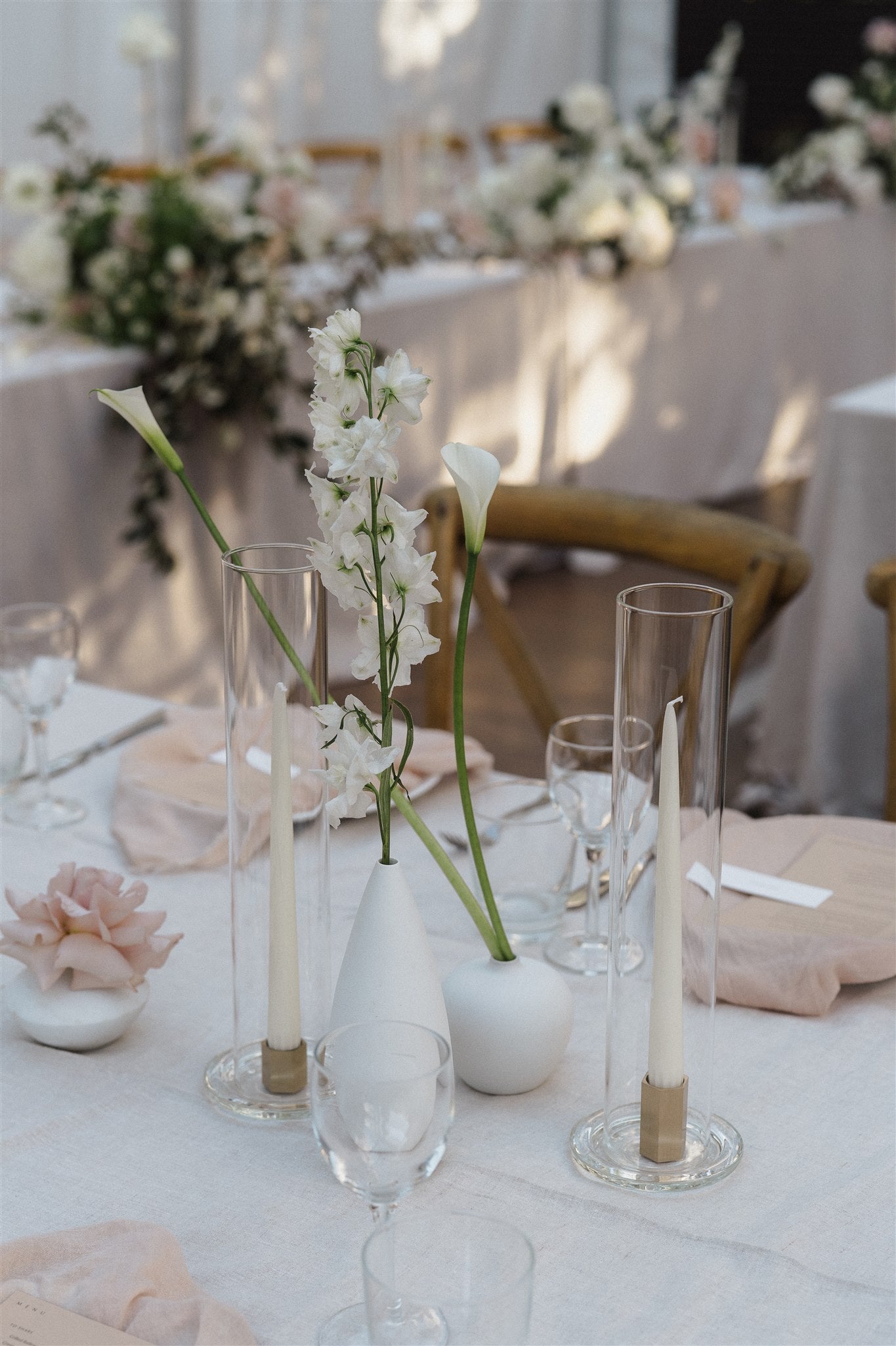 Glass Candle Drip Trays For Hire | For Love & Living Gold Coast Weddings & Events