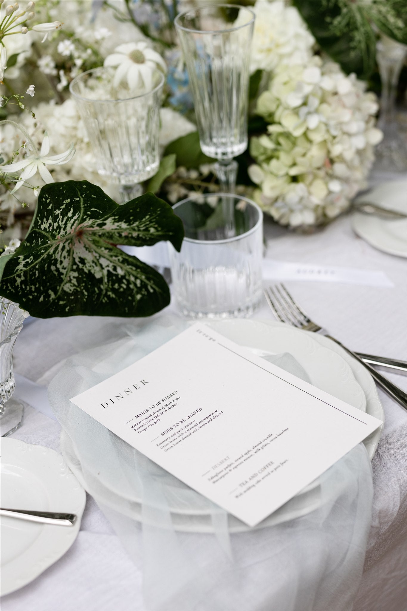 Silk napkins - powdery blue - available for hire.| Gold Coast Wedding & Event Hire