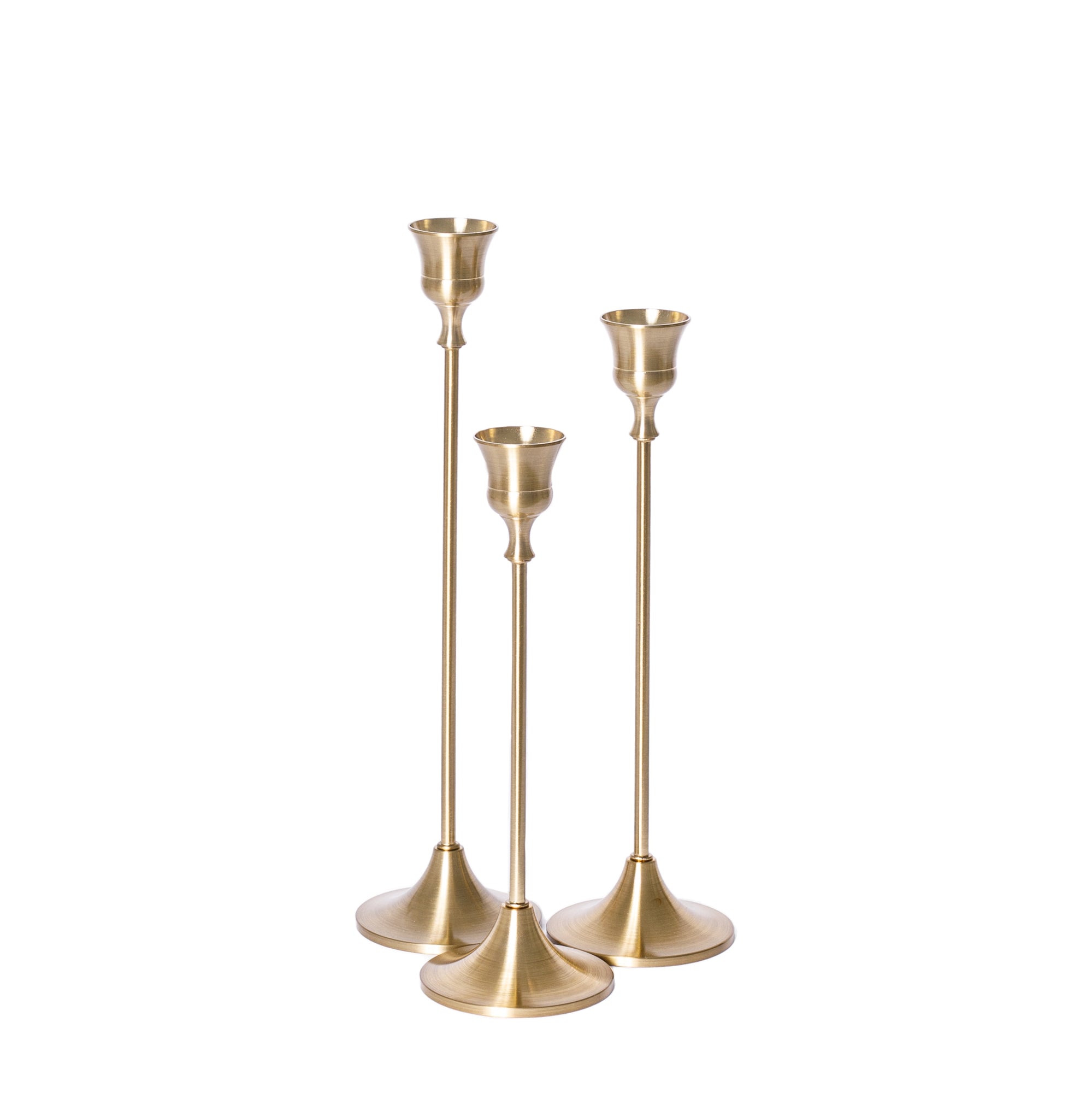 Gold tapered candlesticks for hire | For Love & Living Gold Coast Weddings & Events
