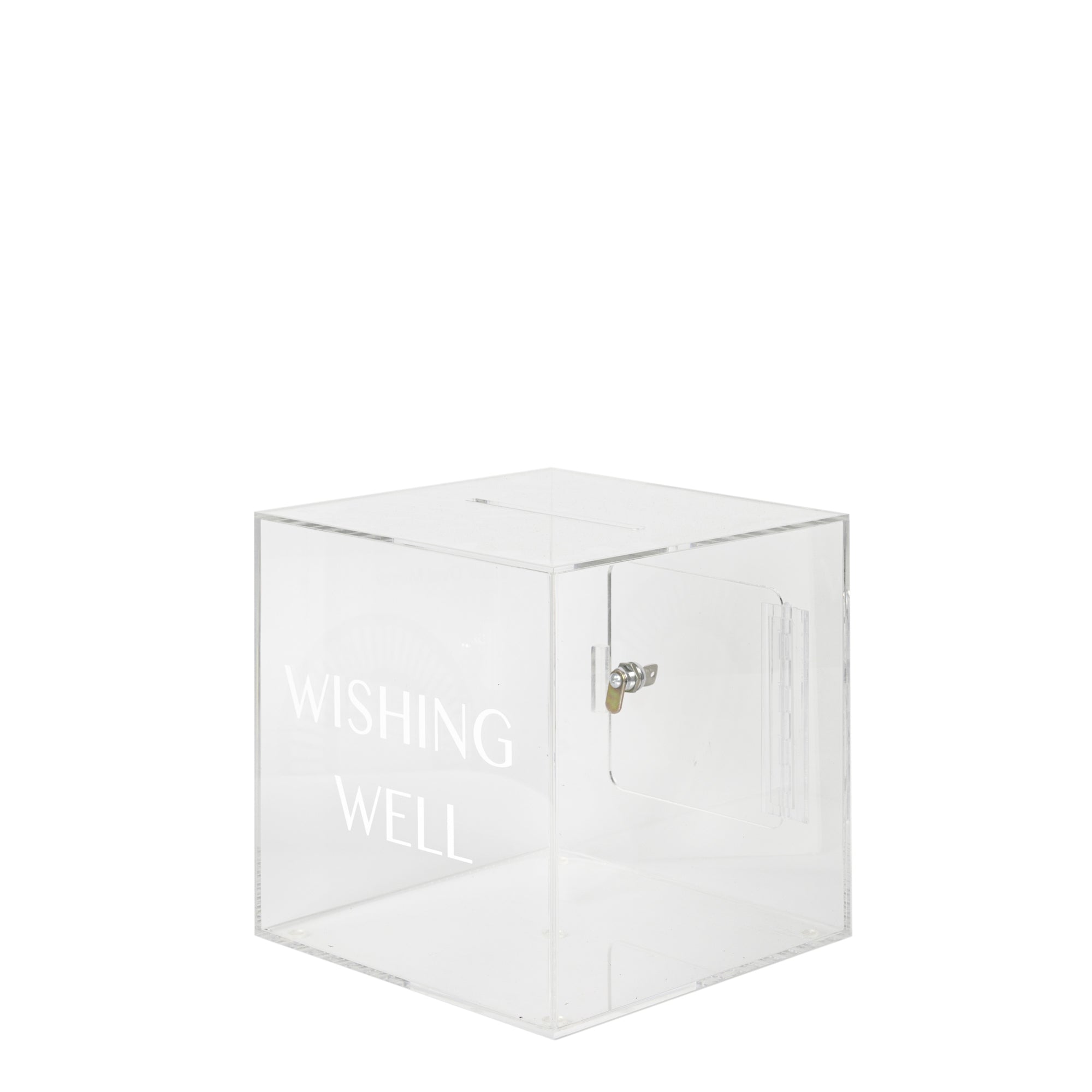 Acrylic Wishing Well For hire | For Love and Living Gold Coast, Brisbane, Byron Bay Wedding Hire