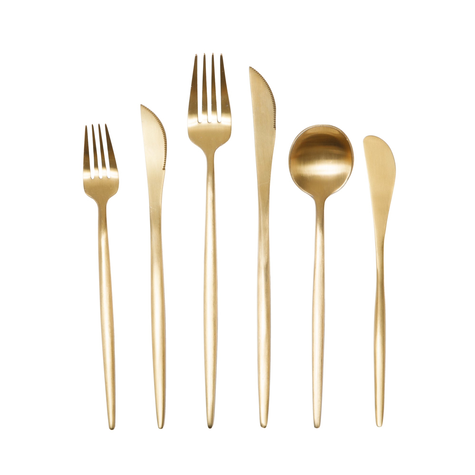 Gold Cutlery for Hire | For Love & Living Gold Coast Weddings & Events
