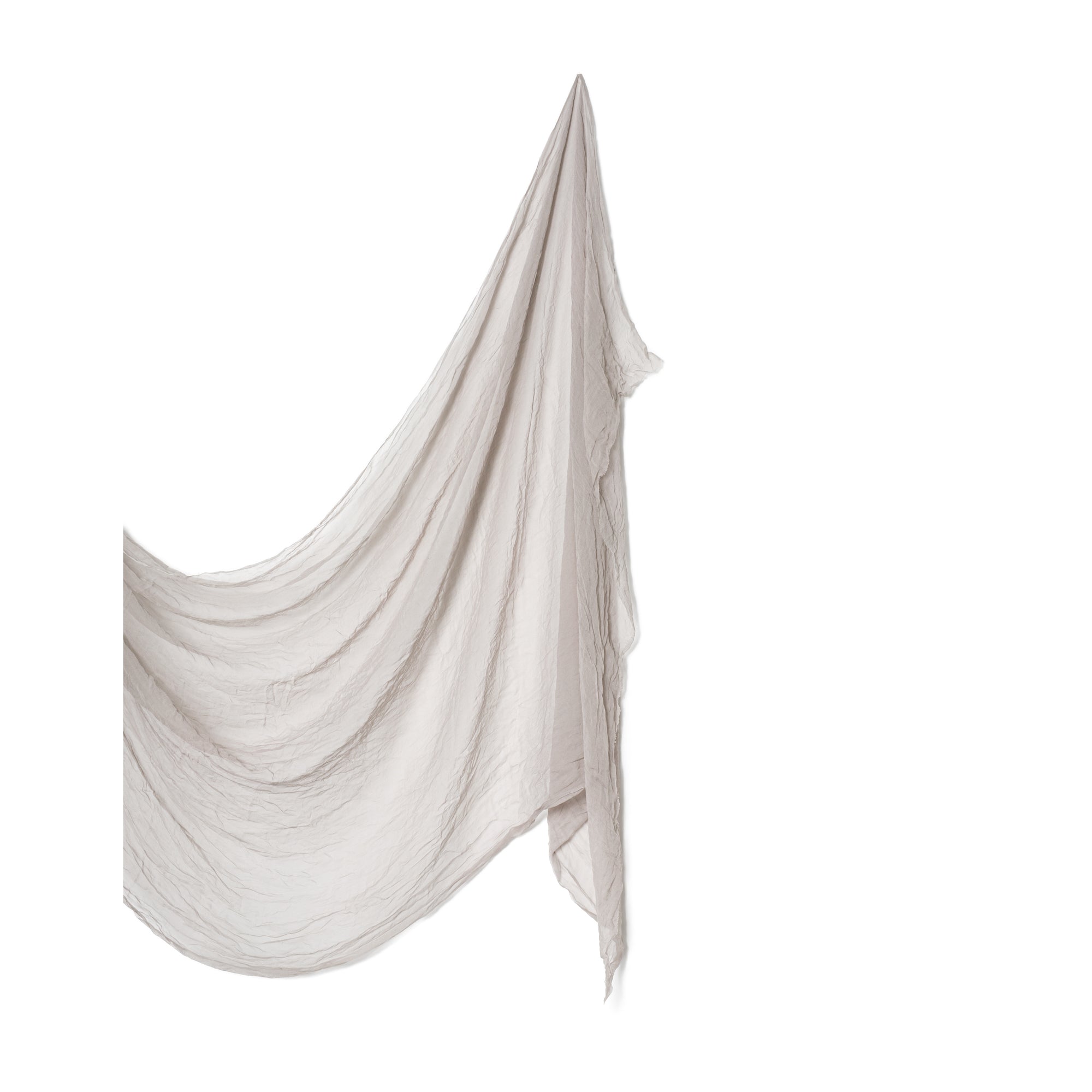 Slate Grey Pure Silk Chiffon Fabric for Draping - Gold Coast Wedding & Event Hire