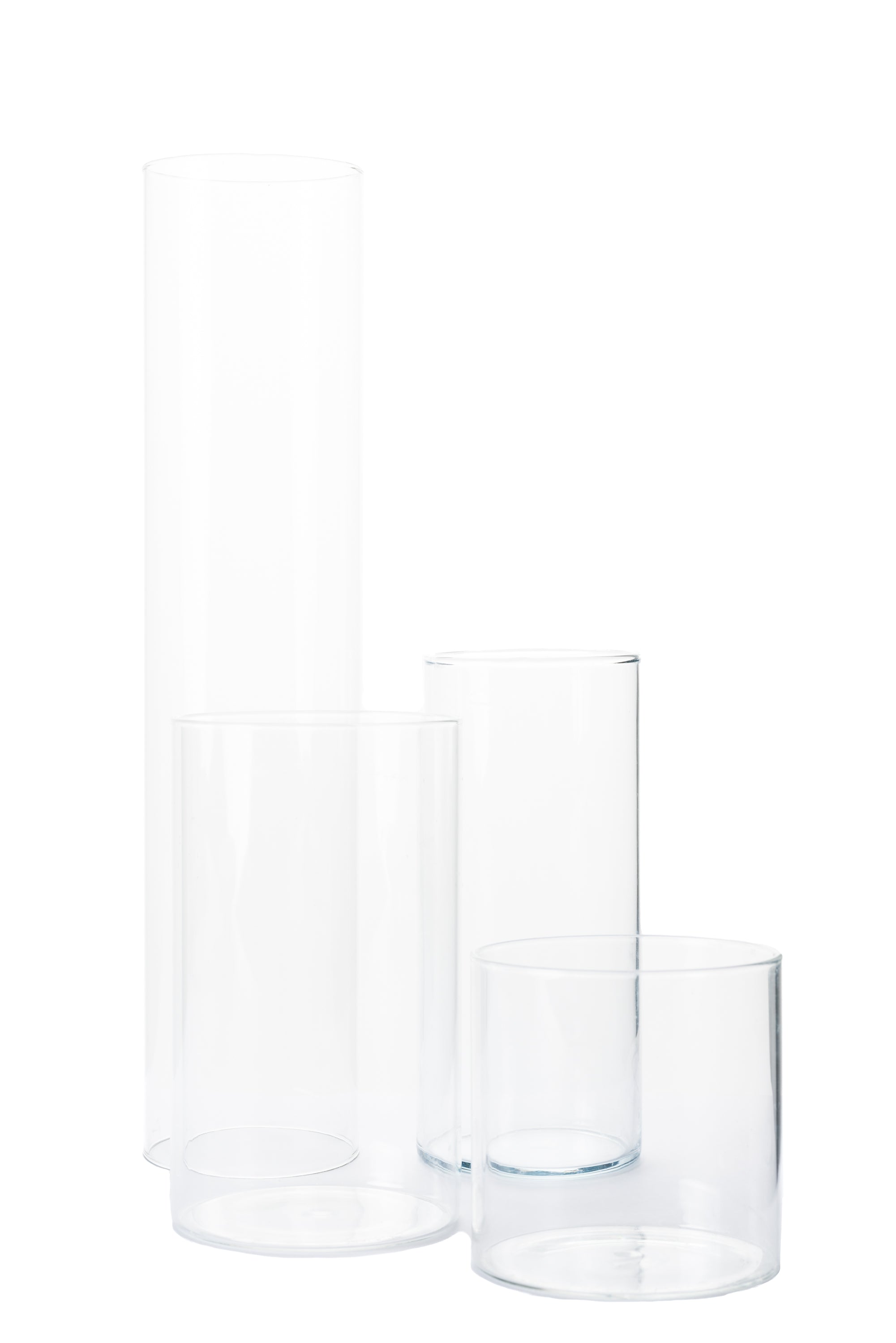 Cylinder Hurricane Candle Holders For Hire | For Love & Living Wedding & Events